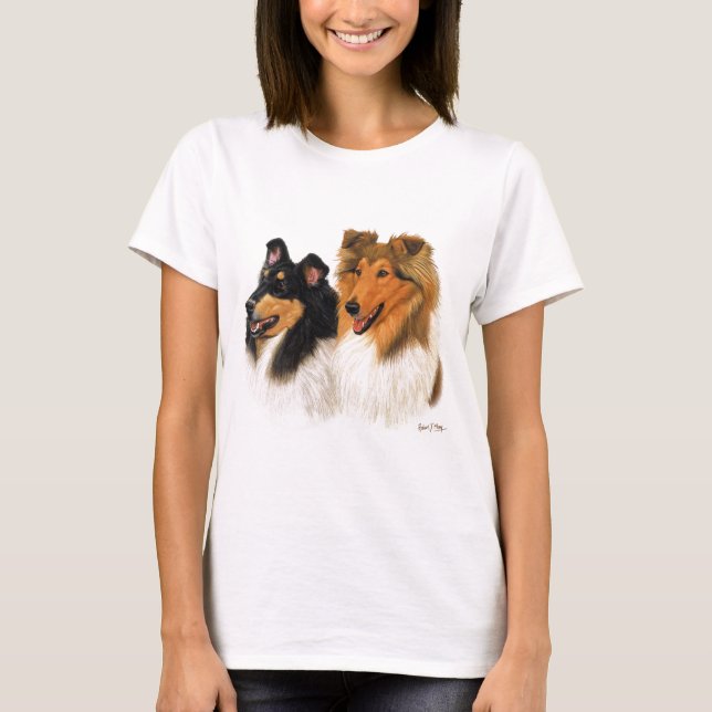 Grov Collie Tee Shirt (Framsida)