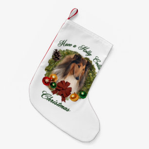 Grov Colliejul Liten Julstrumpa