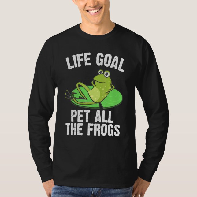 Grov För manar Women Cute Bullgrog Toad Tadpole _3 T Shirt (Framsida)