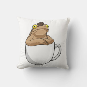 Grov kaffeböna kudde