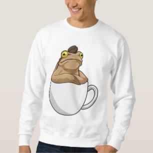 Grov kaffeböna lång ärmad tröja