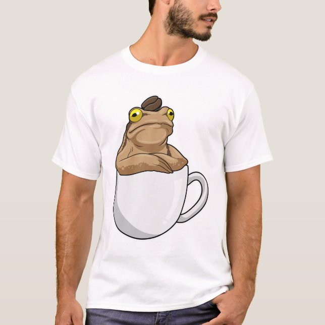 Grov kaffeböna t shirt (Framsida)