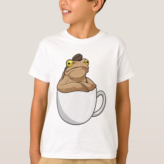 Grov kaffeböna t shirt (Framsida)