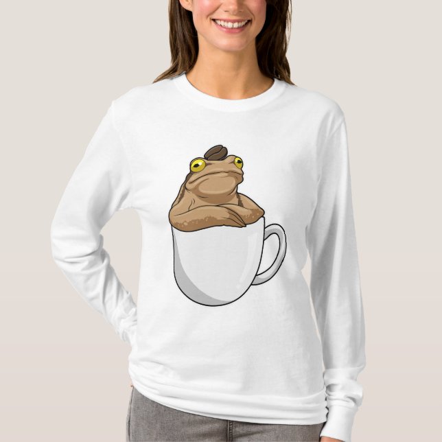 Grov kaffeböna t shirt (Framsida)