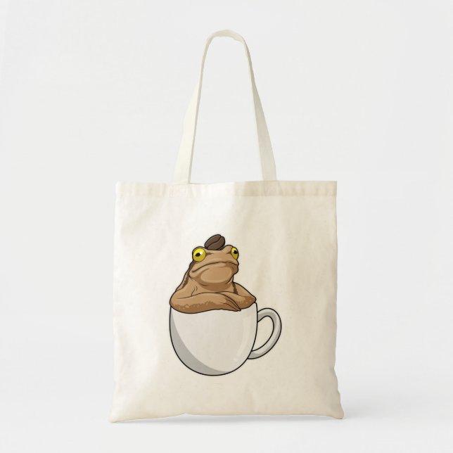 Grov kaffeböna tygkasse (Framsidan)