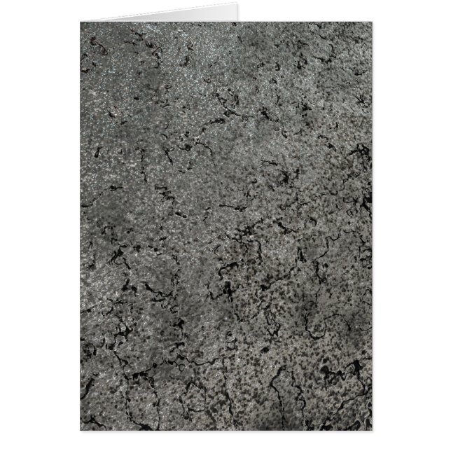 Grov metallstrukturbakgrund hälsningskort (Framsidan)
