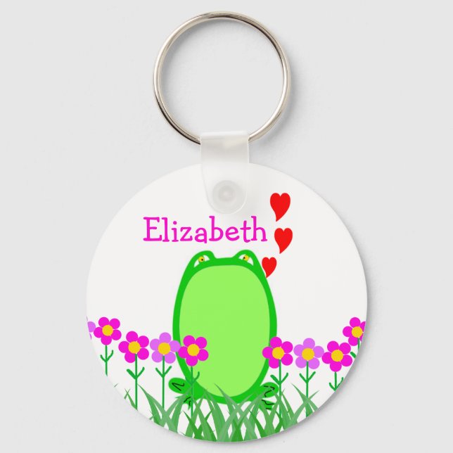 Grov Personlig med Namn Nyckelring (Framsida)