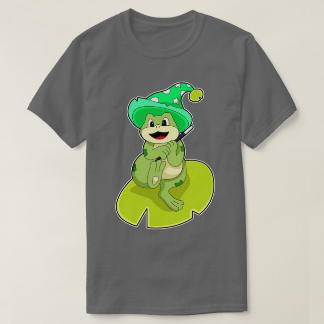 Grov som guide med magiskt trollspö t shirt (Design framsida)
