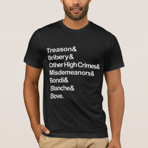 Grova brott och förseelser - Riksåtala Bondi Blanc T Shirt