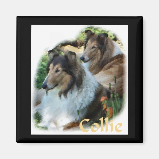 Grova konstgåvor från Collie Magnet (Framsidan)