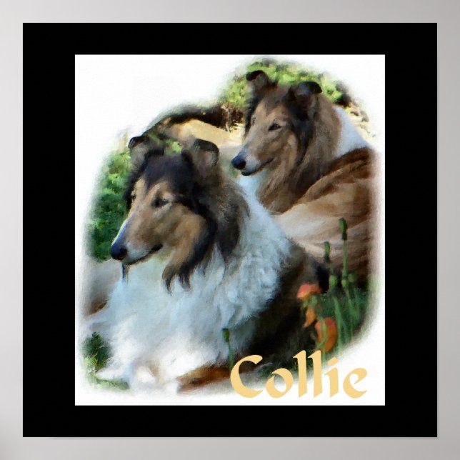 Grova konstgåvor från Collie Poster (Framsidan)