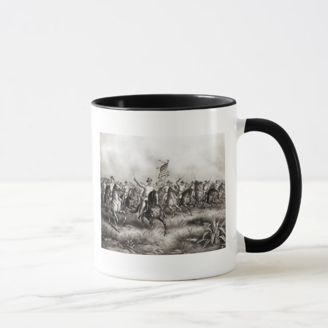 Grova ryttare: Överste Theodore Roosevelt Mugg (Höger)