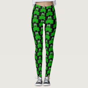 Grovdesign Du väljer Bakgrund Färg Leggings