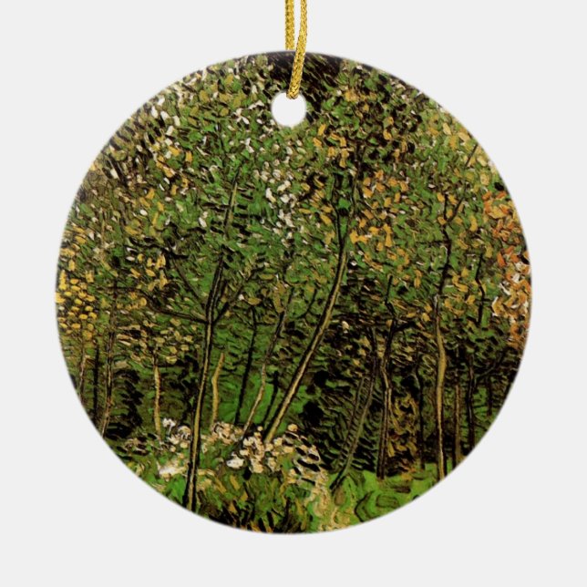 Grove av Vincent van Gogh Julgransprydnad Keramik (Framsidan)