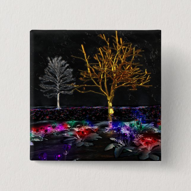 Grove of Living Gems Button Knapp (Framsida)