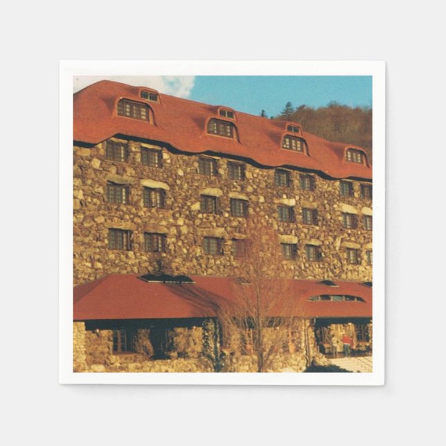 Grove Park Inn Napkins Pappersservett (Framsidan)
