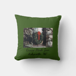 Grove Park Inn Pillow med juldesign Kudde