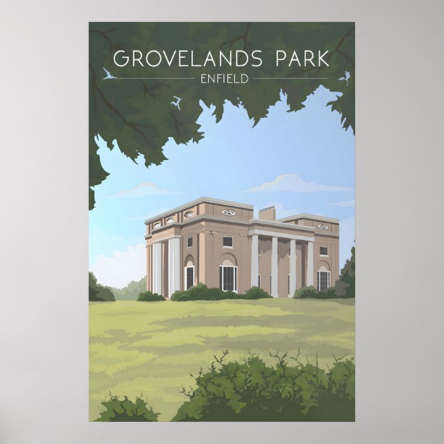 Grovelands Park Resemapposters Poster (Framsidan)