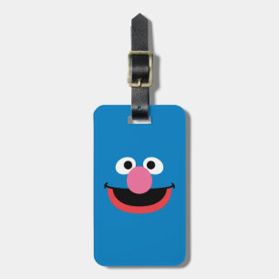 Grover Ansikte Art Bagagebricka
