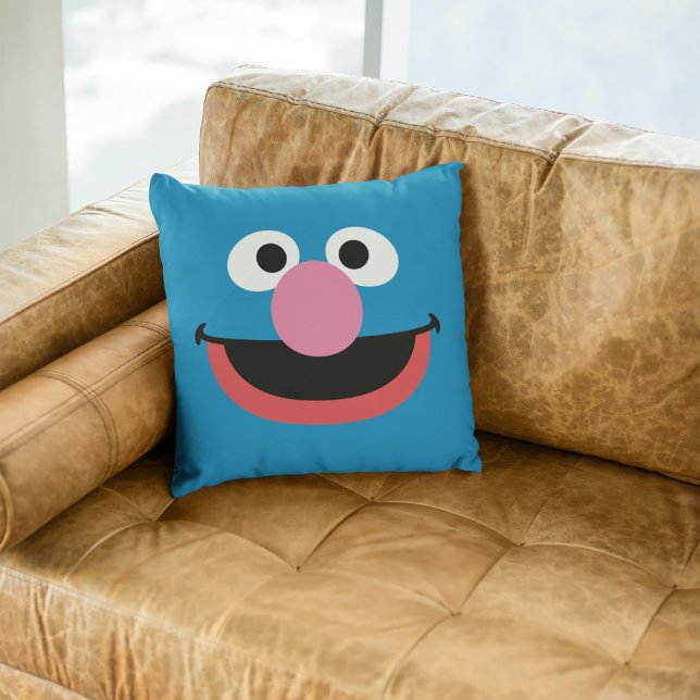 Grover Ansikte Art Kudde (Skapare uppladdad)