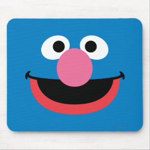 Grover Ansikte Art Musmatta