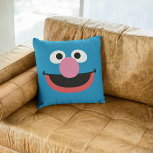 Grover-ansiktskonst Kudde