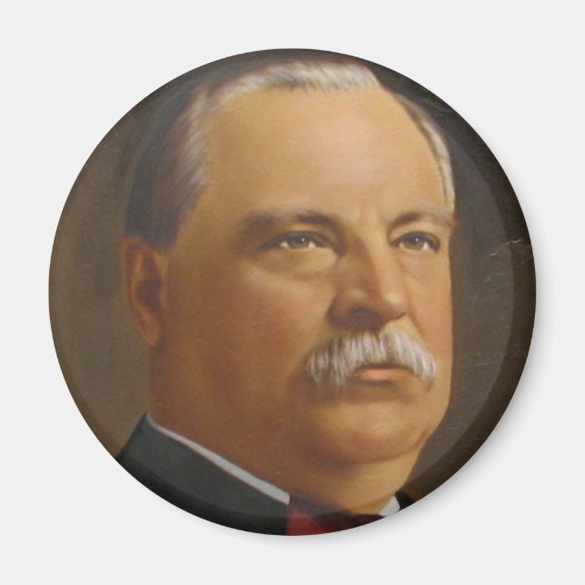 Grover Cleveland 22 &24 Magnet (Framsidan)