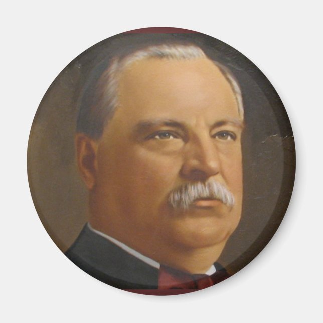 Grover Cleveland 22 &24 Magnet (Framsidan)