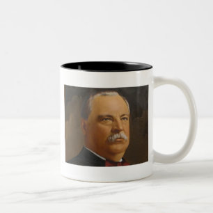 Grover Cleveland 22 &24 Två-Tonad Mugg