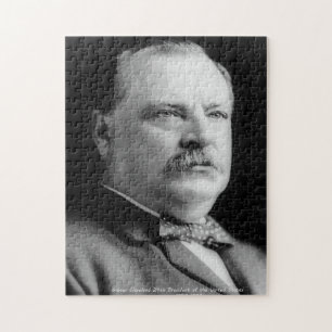 Grover Cleveland 22:e presidenten i Amerika. Pussel