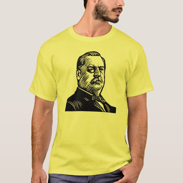 Grover Cleveland "22" utslagsplats Tee (Framsida)