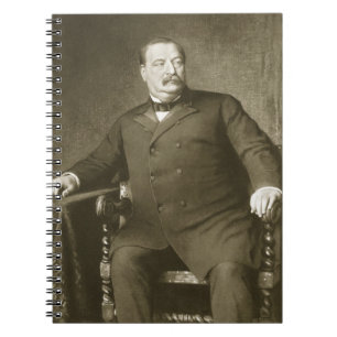 Grover Cleveland, 22nd och 24th president av thUn Anteckningsbok