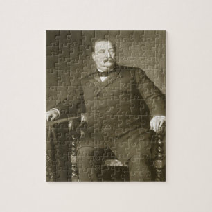Grover Cleveland, 22nd och 24th president av thUn Pussel