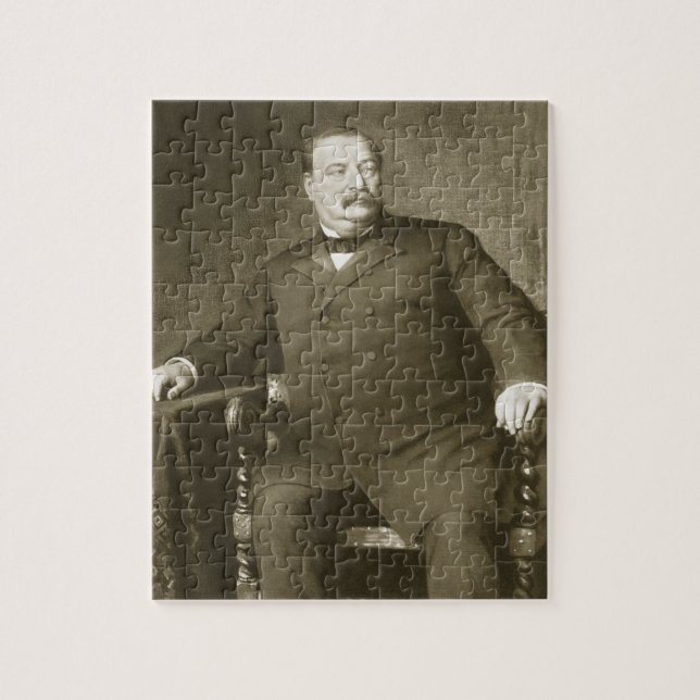 Grover Cleveland, 22nd och 24th president av thUn Pussel (Vertikal)