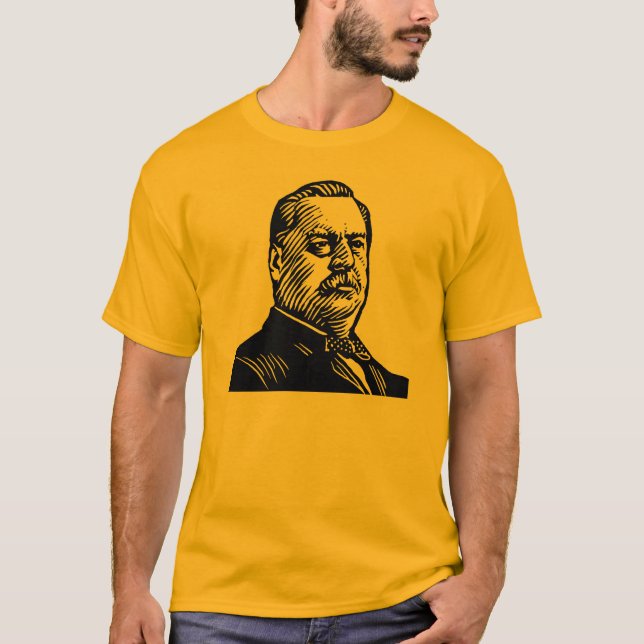 Grover Cleveland "24" sportutslagsplats T-shirt (Framsida)