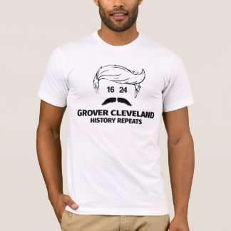 Grover Cleveland Ansikte Shirt T