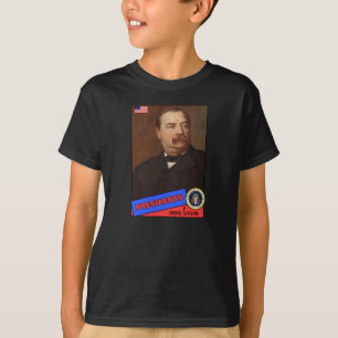 Grover Cleveland Basebollkort Tee