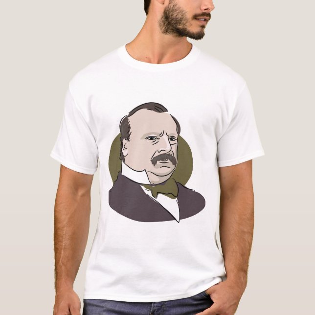 Grover Cleveland T-shirt (Framsida)