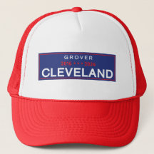 Grover Cleveland Truckerkeps - rektangel