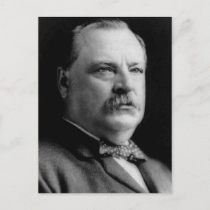 Grover Cleveland Vykort