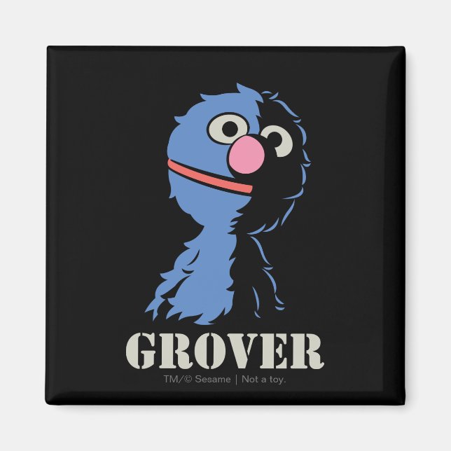 Grover Halver Magnet (Framsidan)