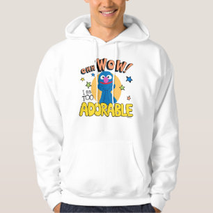 Grover Jag är för bedårande Hoodie