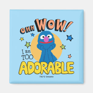 Grover Jag är för bedårande Magnet