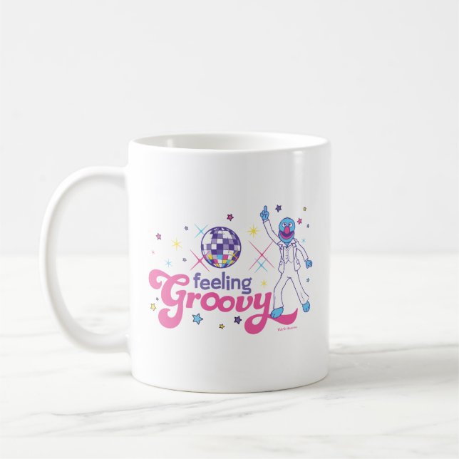 Grover | Känner mig groovy Kaffemugg (Vänster)