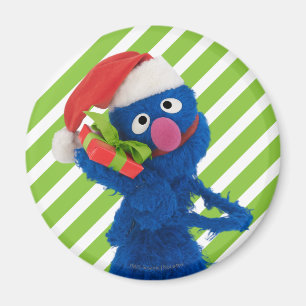 Grover med tomteluva magnet