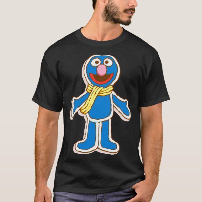 Grover Reindeer  T Shirt (Framsida)