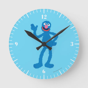 Grover Ständiga Rund Klocka