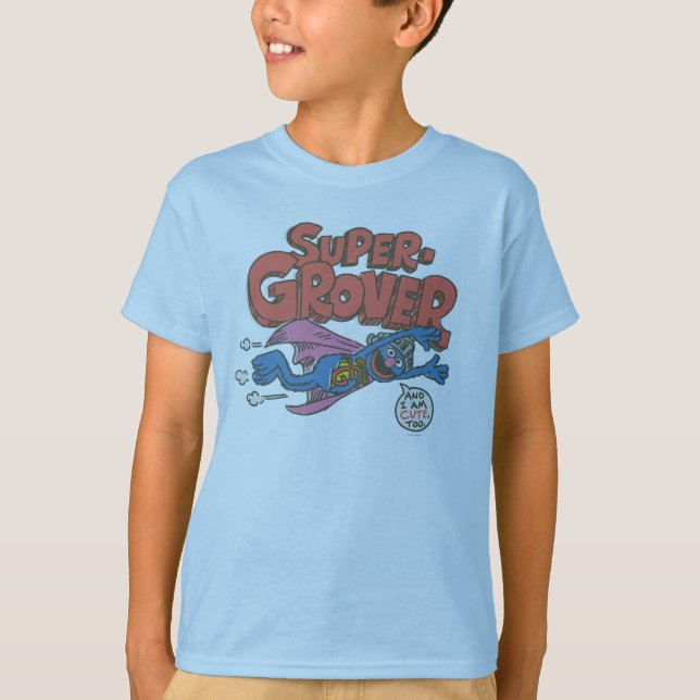 Grover Vintage Kids 1 T Shirt (Framsida)