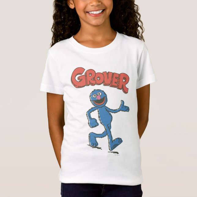 Grover Vintage Kids 2 T Shirt (Framsida)