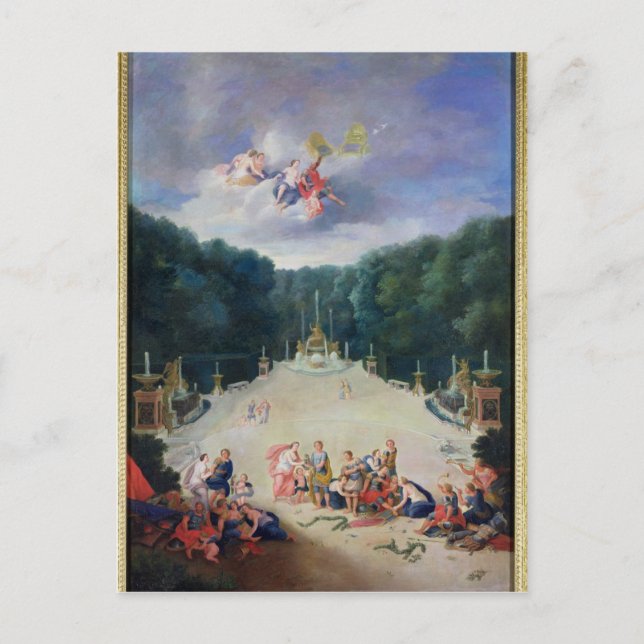 Groves of Versailles Vykort (Framsida)